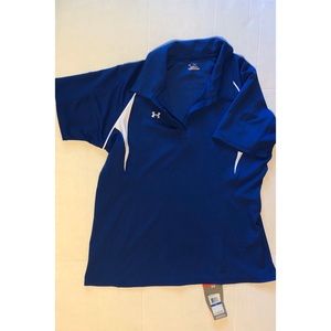 UNDER ARMOUR Heat Gear Women’s Polo Top NWT